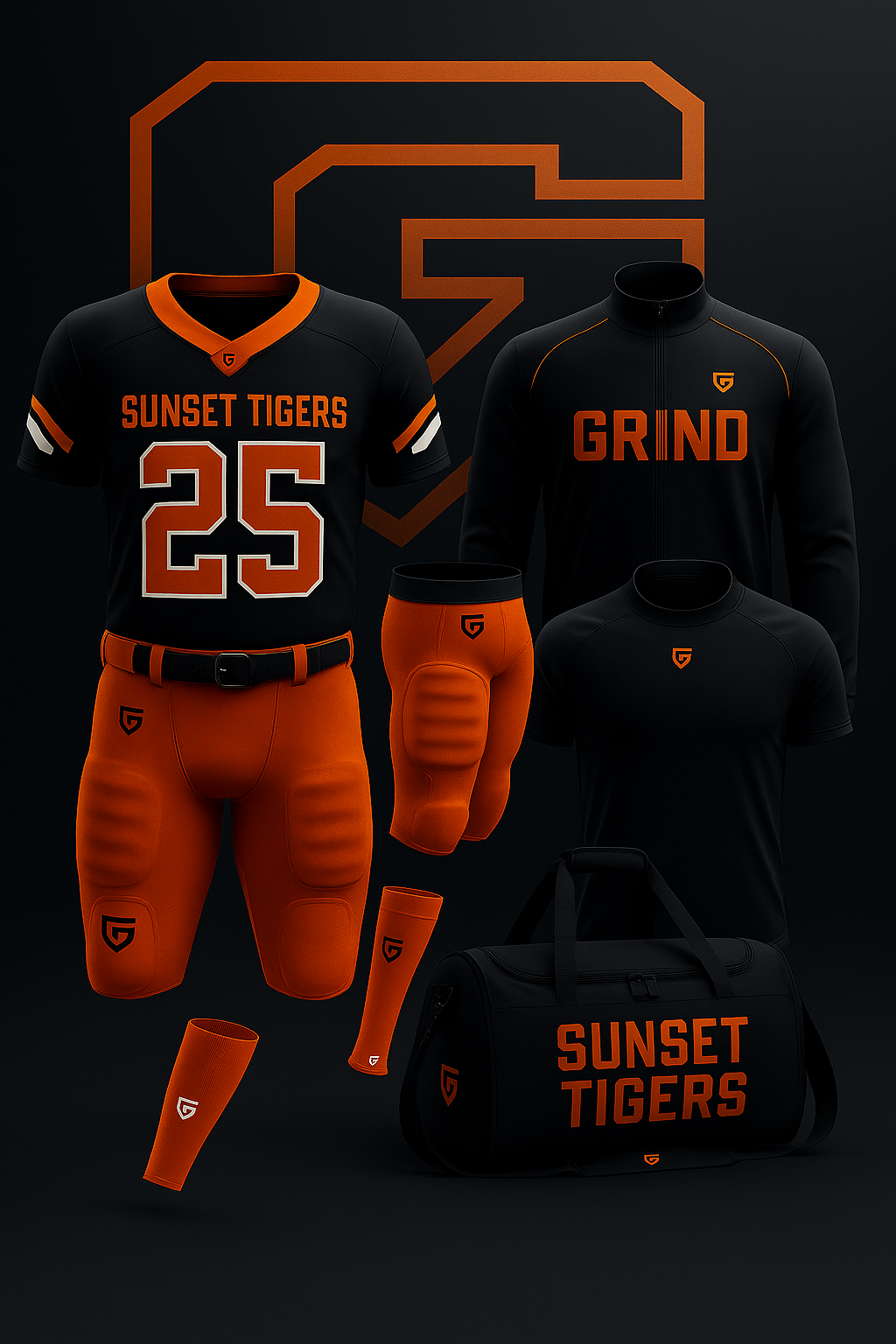 Custom Football Uniform