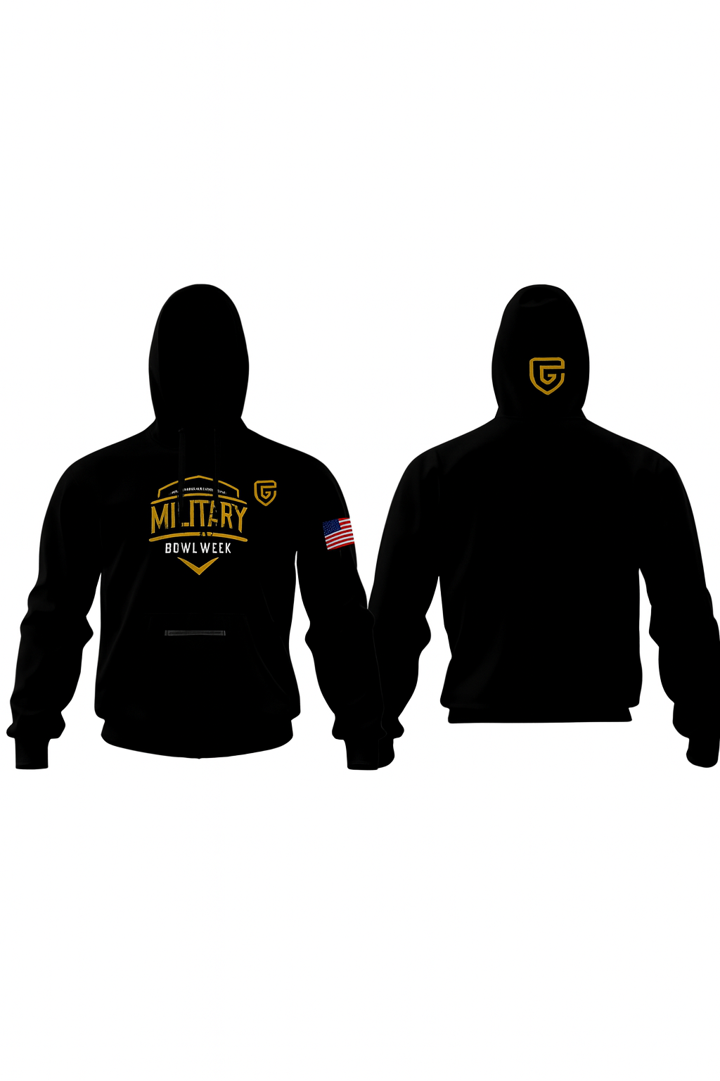 Military Appreciation Bowl Week “Honor & Hustle” Hoodie – Limited Edition