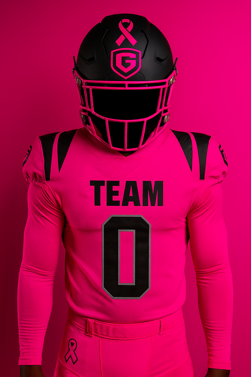 Electric Pink “ Stomp Out Cancer” Jersey