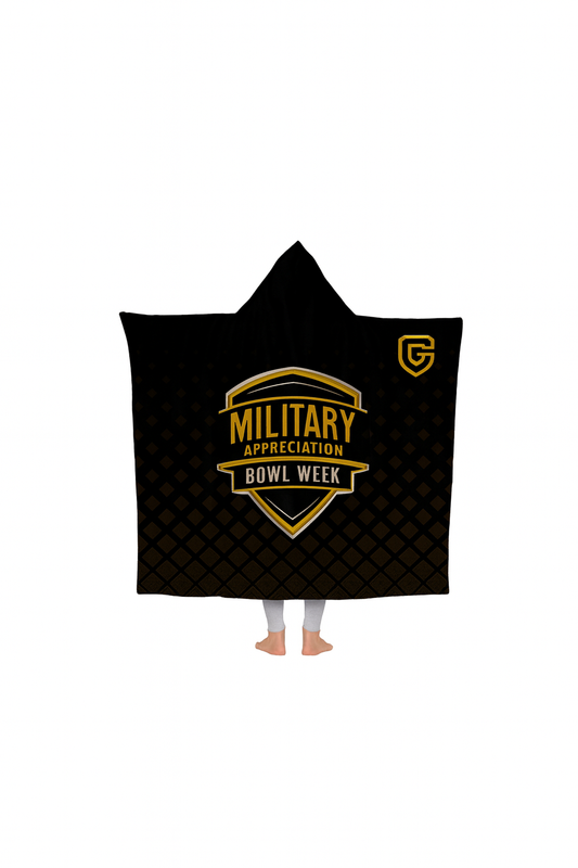 Military Appreciation Bowl Week Exclusive — “Keep Warm” Hooded Blanket
